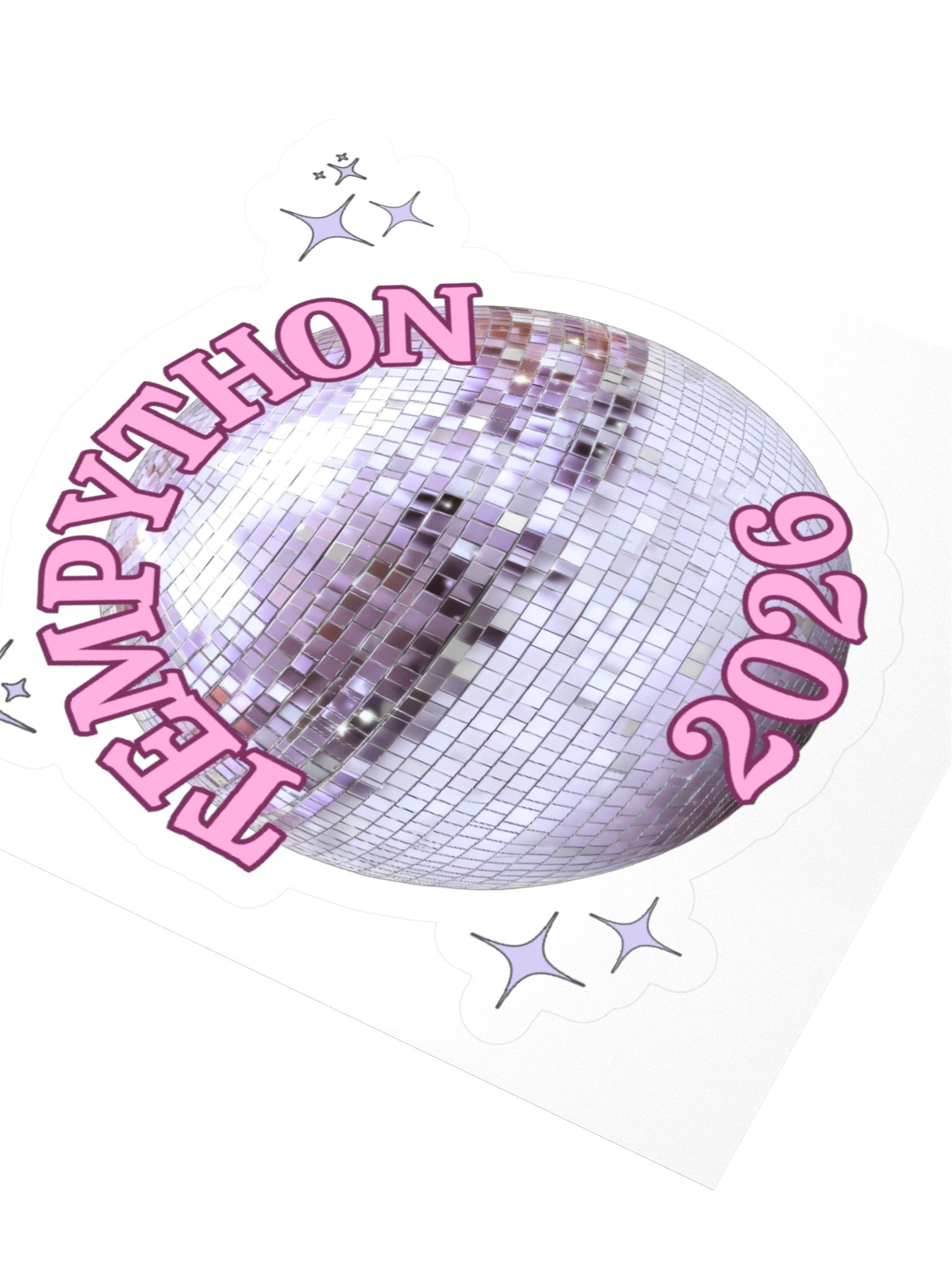 tempython disco sticker product image (3)