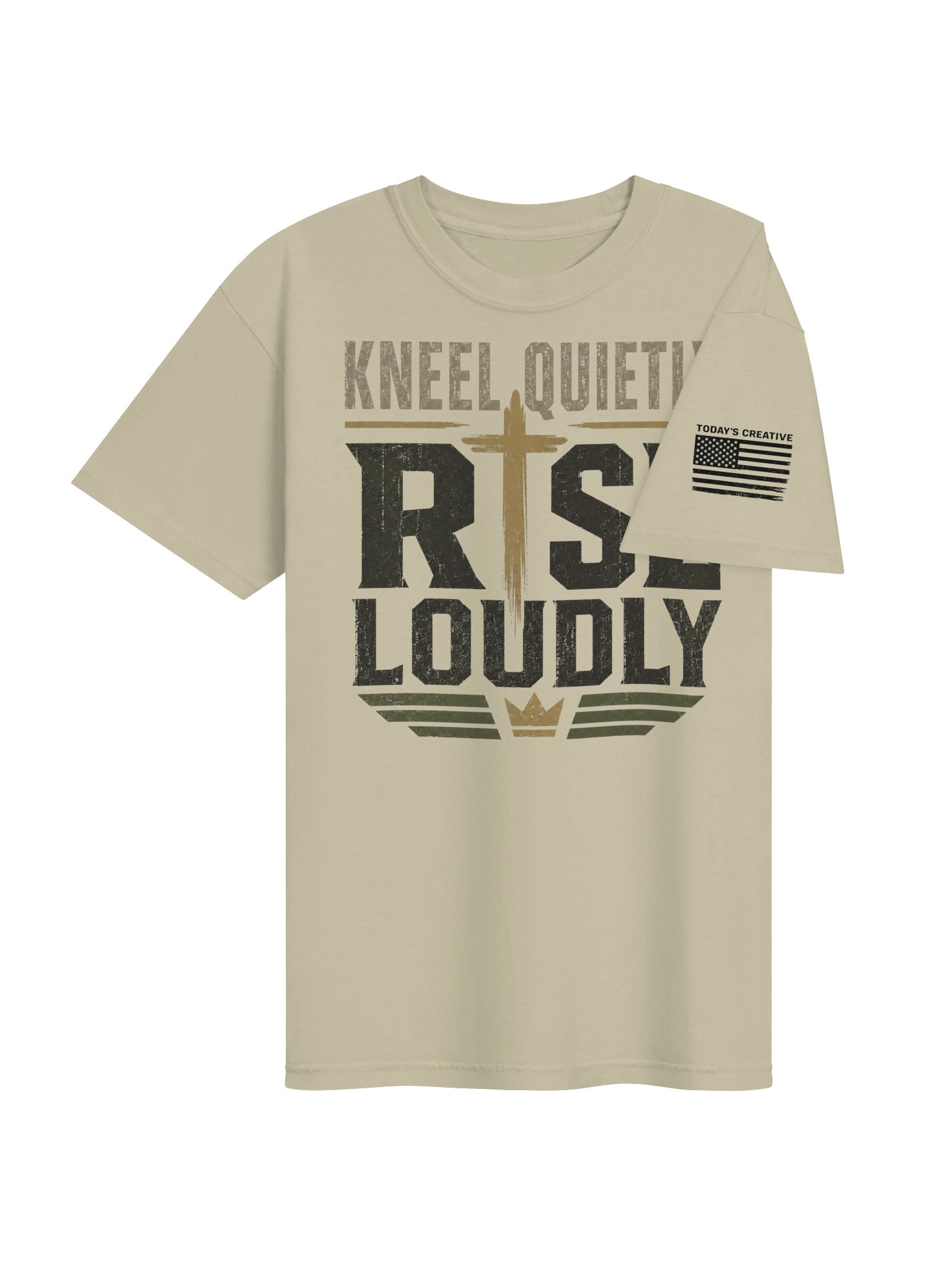 Kneel Quietly Rise Loudly Tee product image (41)