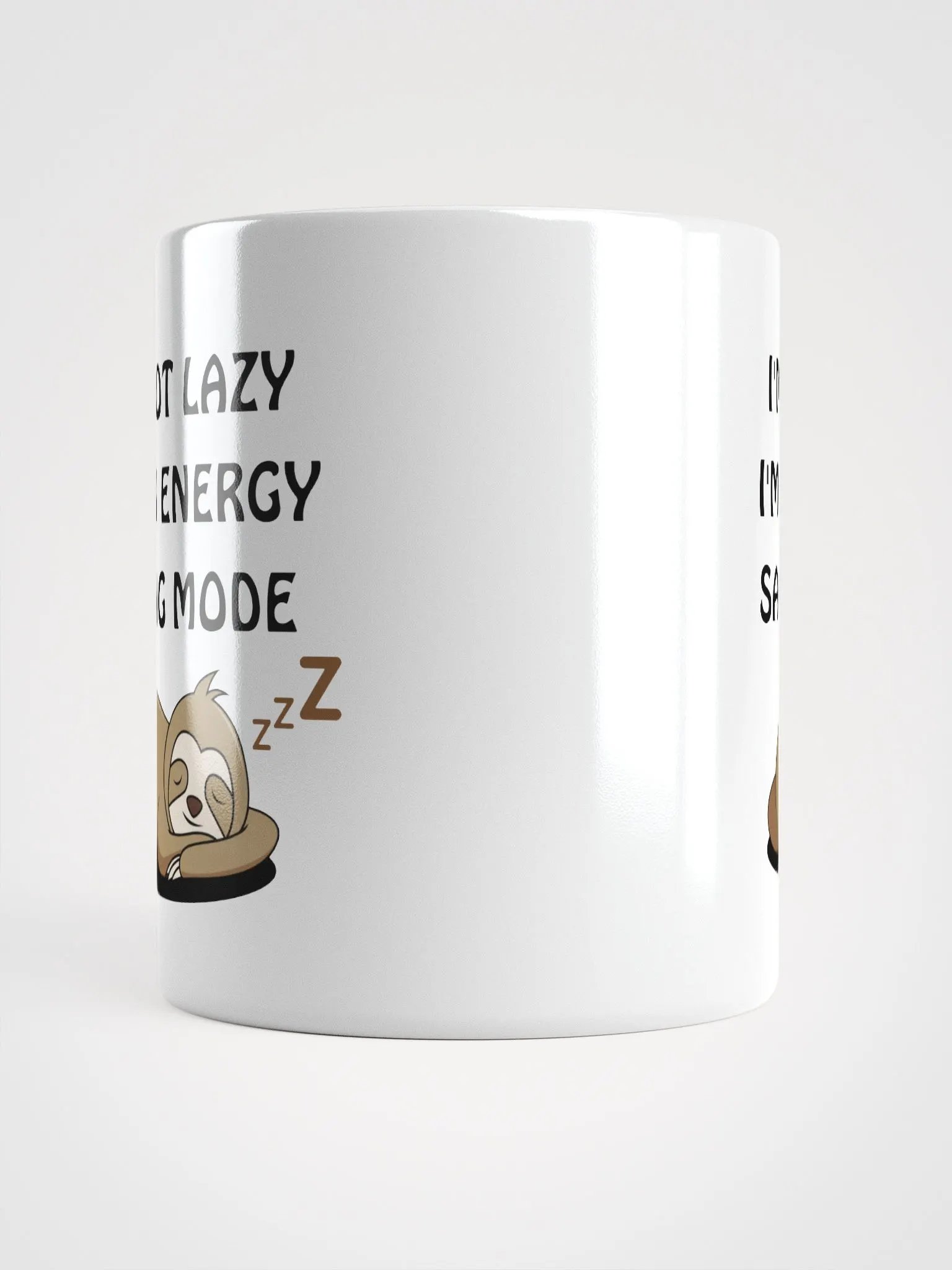 Energy Saving Mode Sloth Mug product image (5)