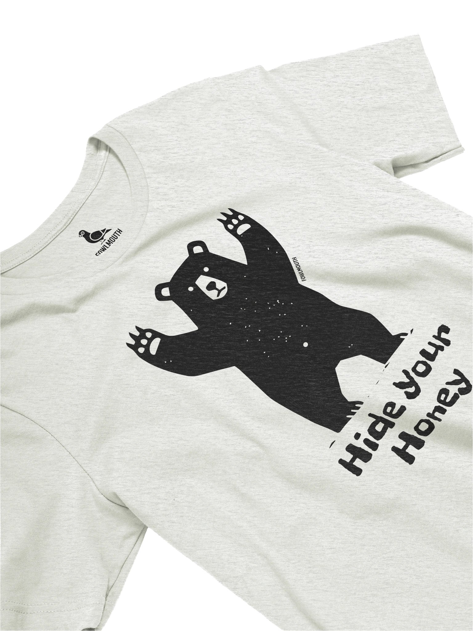 Fowlmouth Hide Your Honey Bear Supersoft T-shirt product image (3)