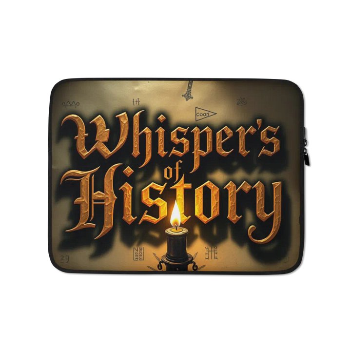 Whisper's of History Laptop Sleeve product image (1)
