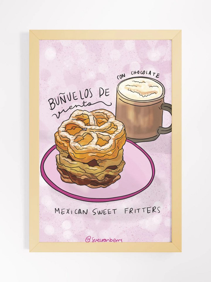 Buñuelos de Viento Framed Poster product image (1)