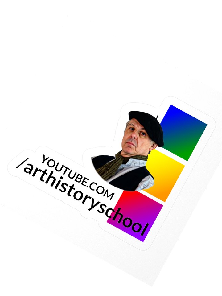 Art History School Sticker product image (2)
