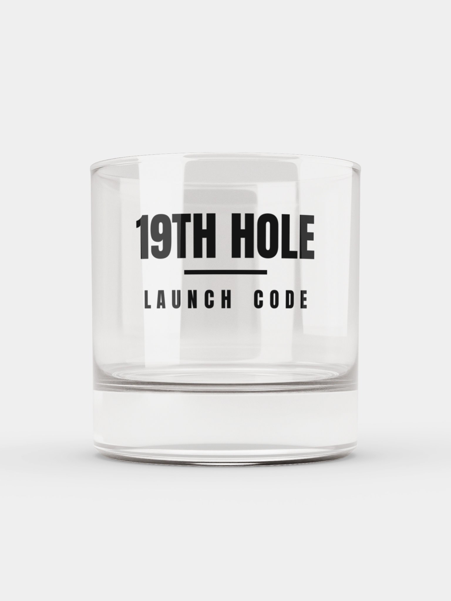 The 19th Hole Rocks Glass product image (1)