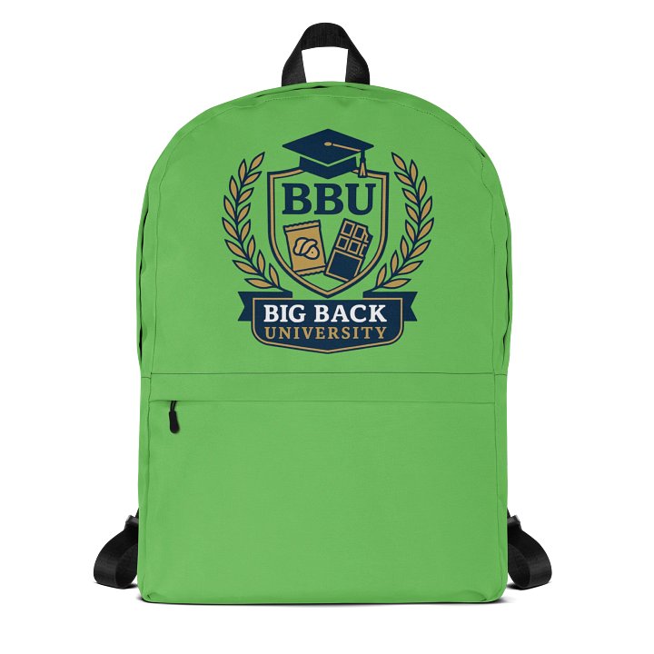 BBU Backpack - Green product image (1)