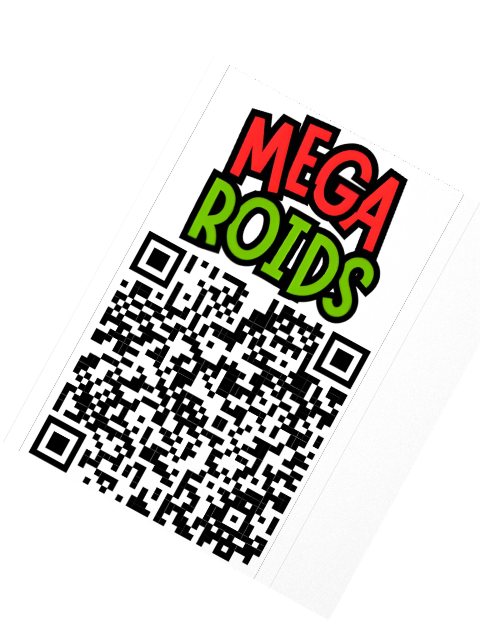 Mega Roids Advert Sticker product image (2)