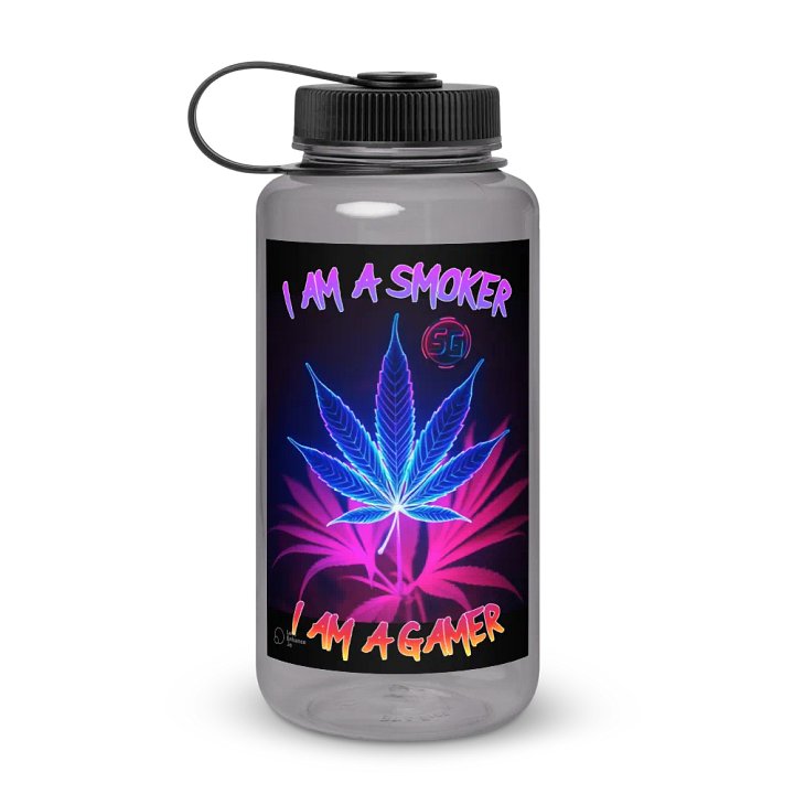 Gamer Smoker Water Bottle product image (1)