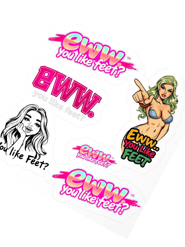 EYLF "Miss Sass" Stick 'em Ups Sticker Sheet product image (4)
