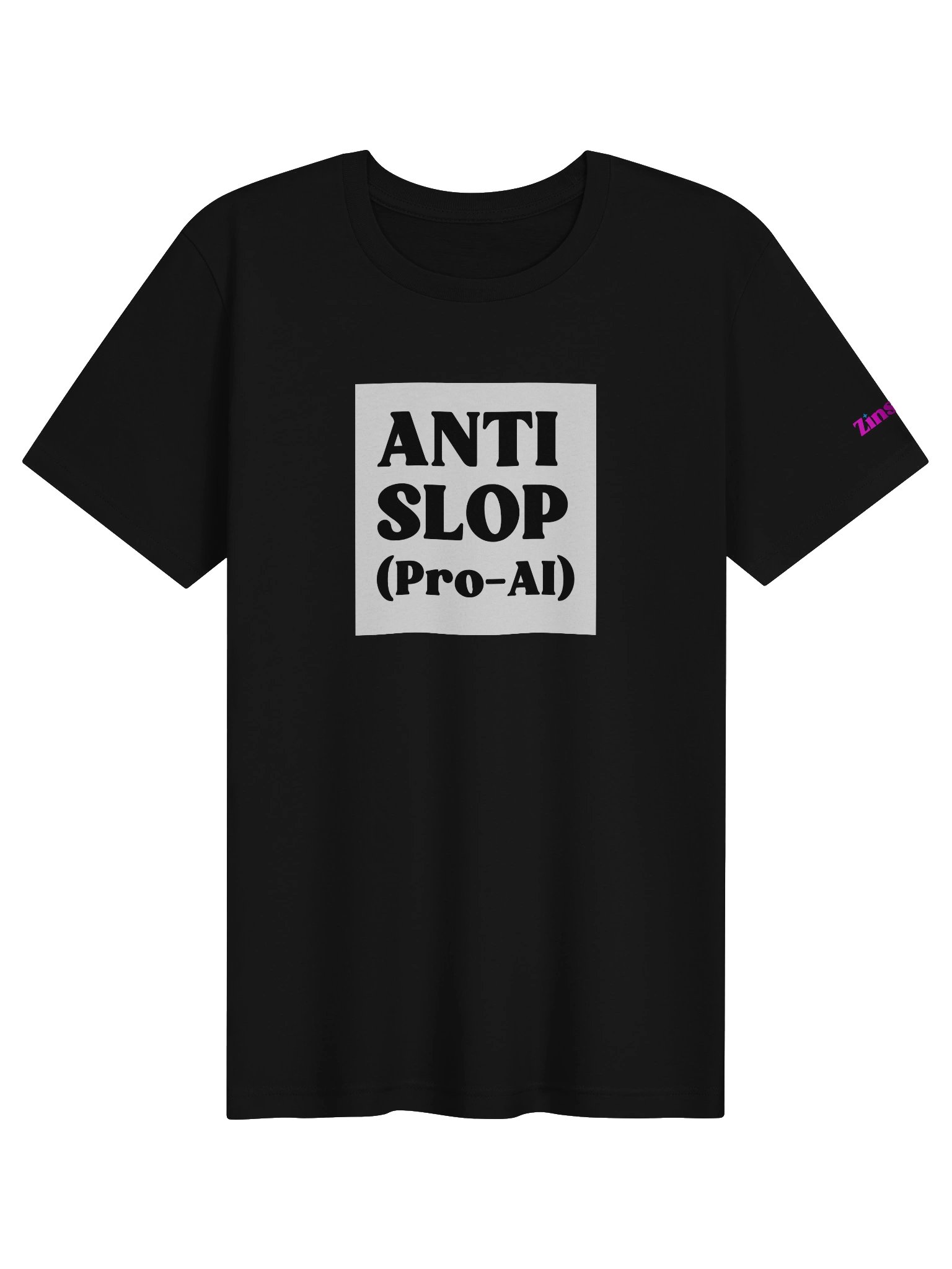 Anti Slop Pro-AI Graphic Tee product image (5)