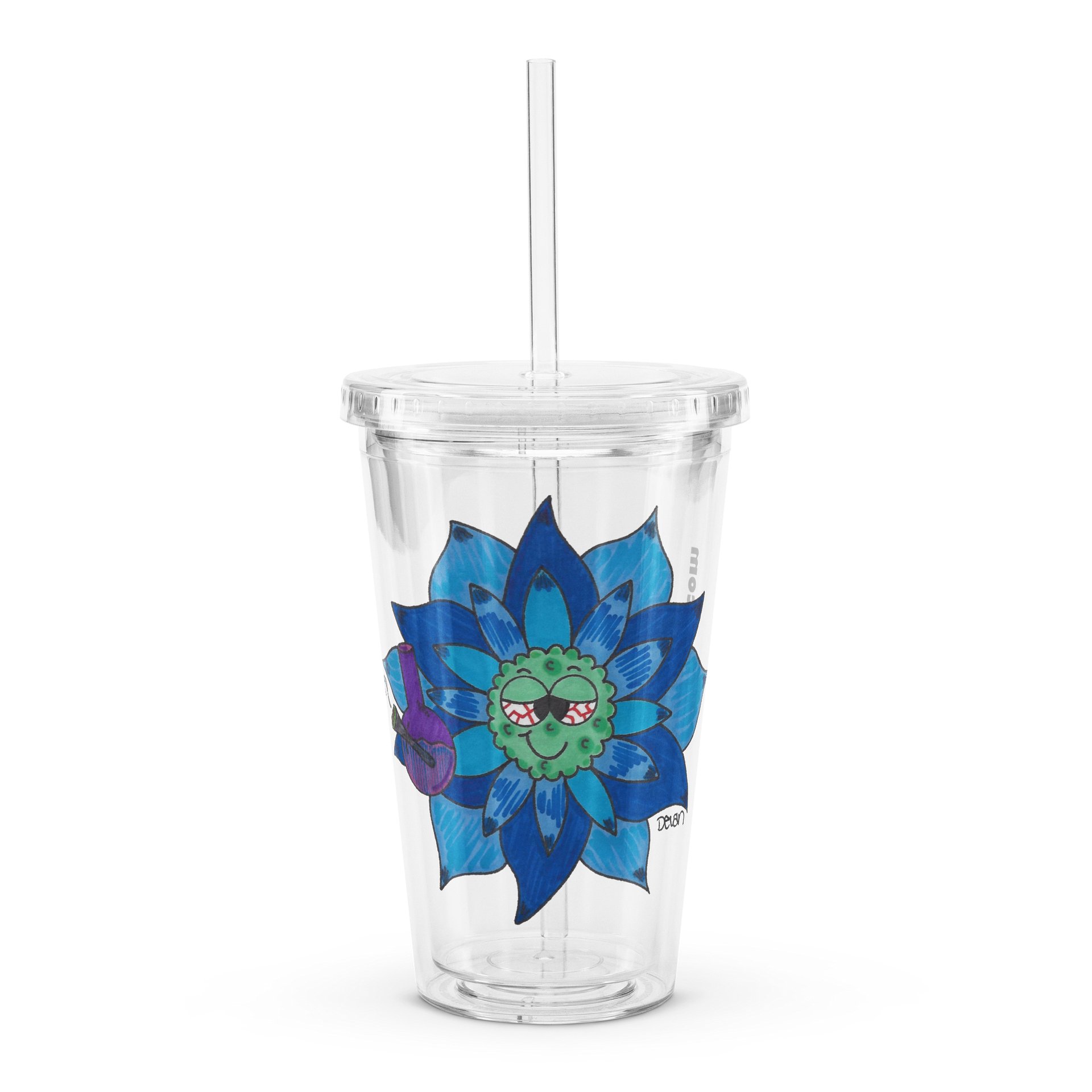 Light Blue Stoner Flower Cup product image (1)