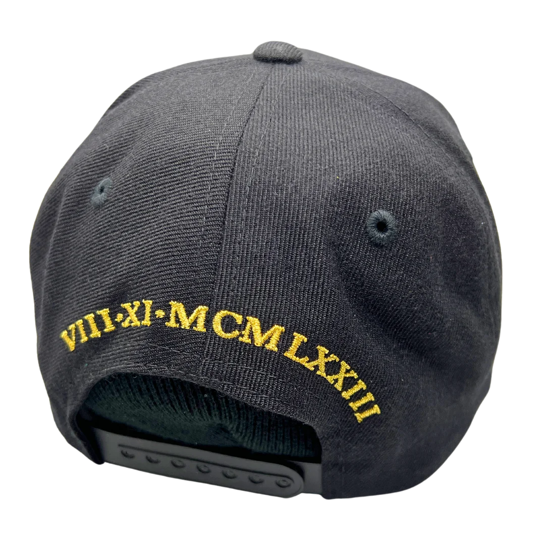 Protect Hip Hop Culture — 50th Anniversary Snapback (Black + Gold) product image (3)