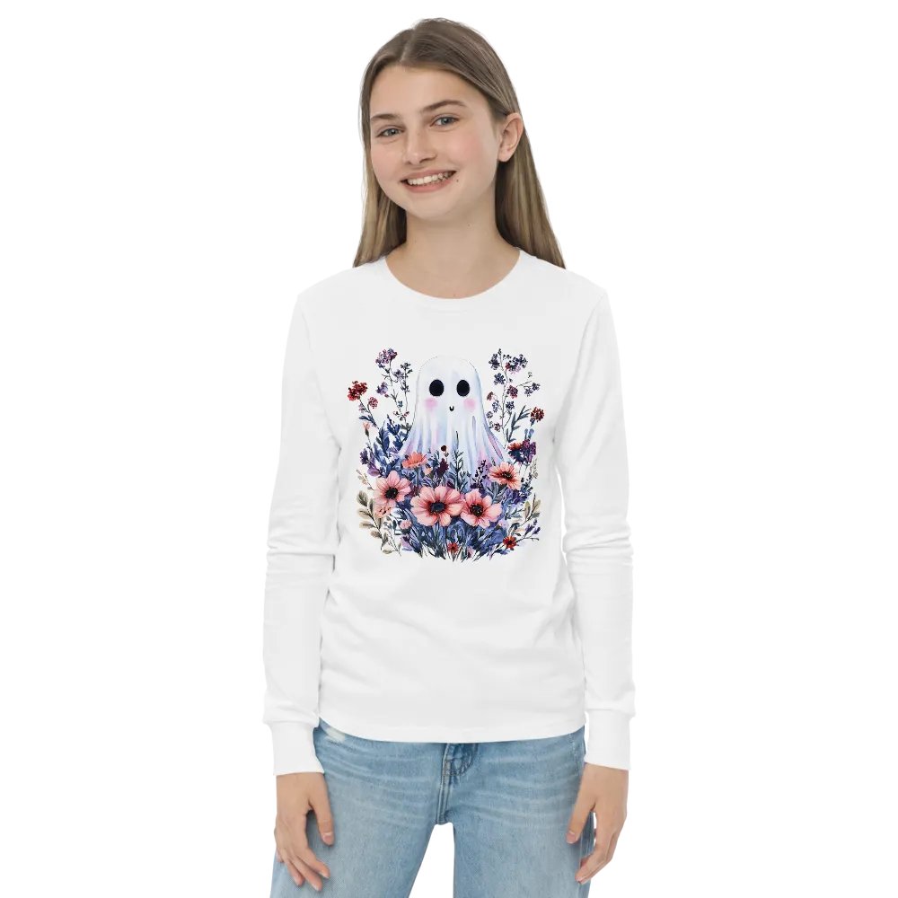 Natural Ghosts Long Sleeve Youth T-shirt product image (8)