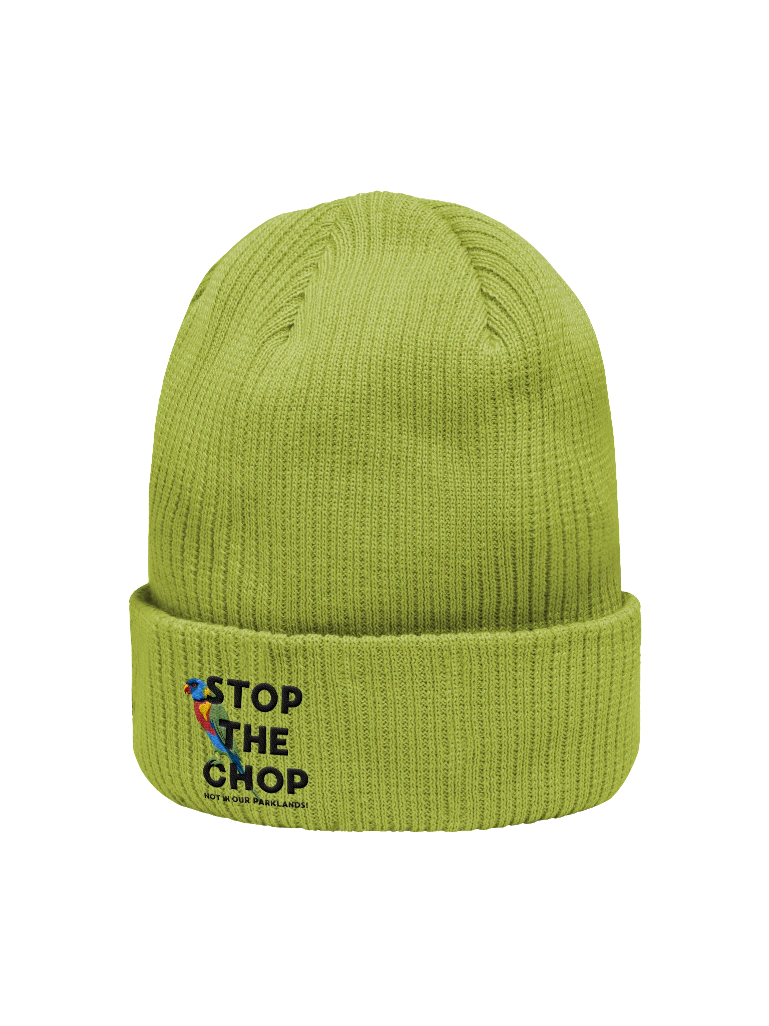 STOP THE CHOP | Rainbow Lorikeet | Organic Beanie product image (2)