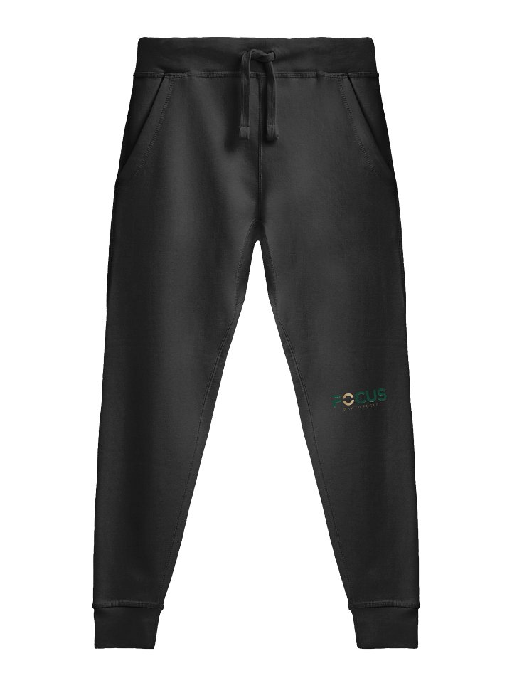 FOCUS Fleece Joggers — Black product image (1)