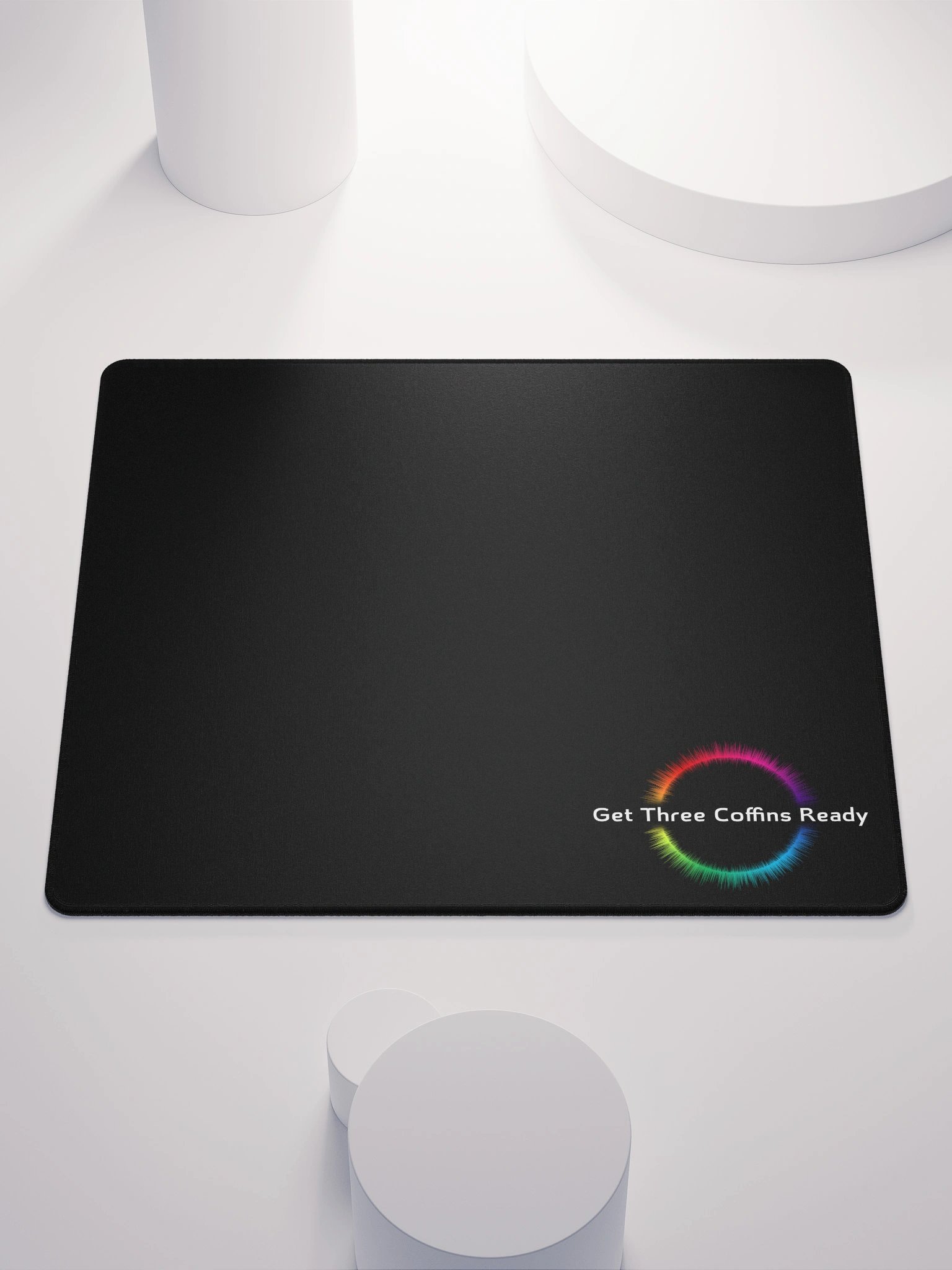 "Get Three Coffins Ready" Gaming Mouse Pad product image (2)