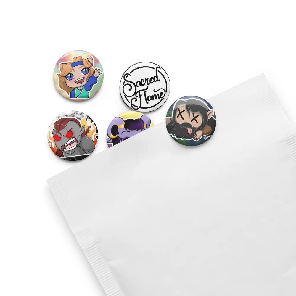 Main cast Emote Pins product image (13)