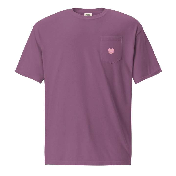 Golden Lotus Symbol Pocket Tee product image (1)