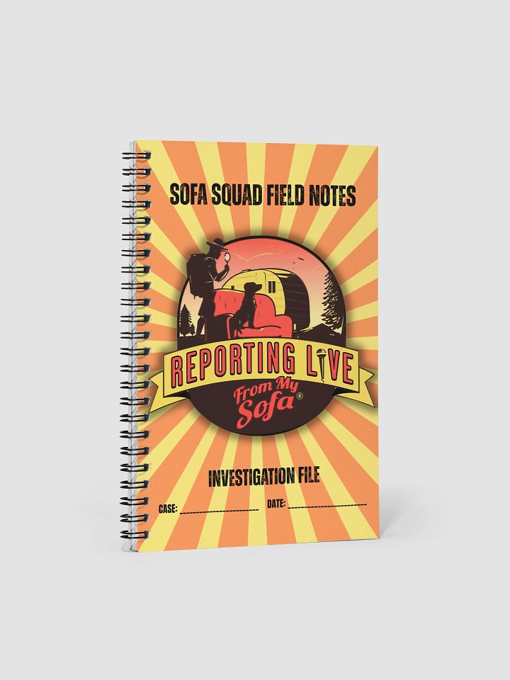 Sofa Squad Field Notes Investigation Journal product image (1)
