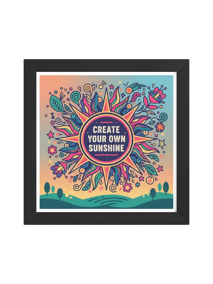 Radiant Sunshine Framed Poster product image (2)