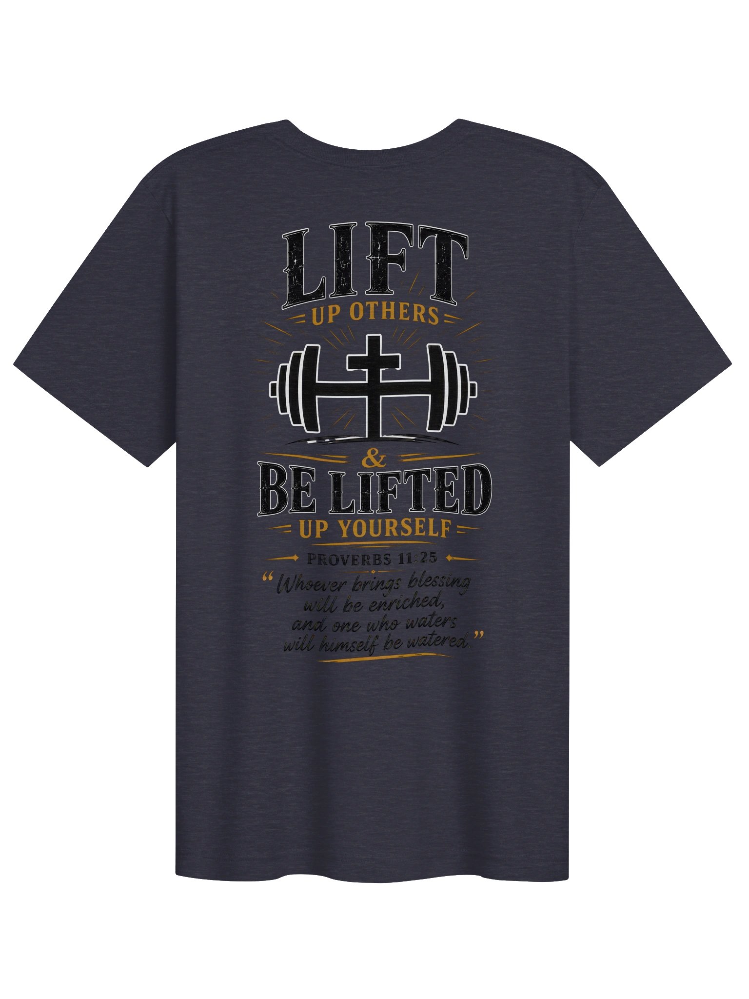His House Unisex "Lift and Be Lifted" T-Shirt product image (1)