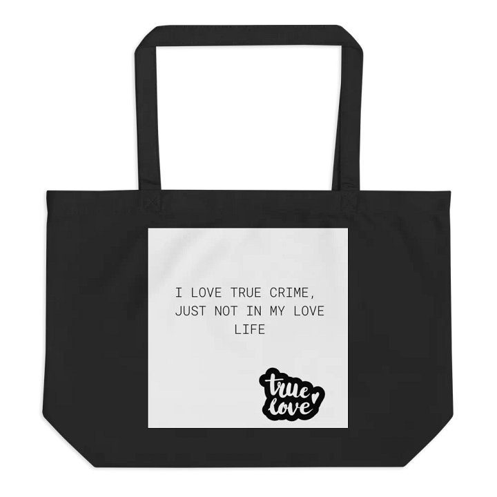 I Love True Crime Tote Bag product image (1)