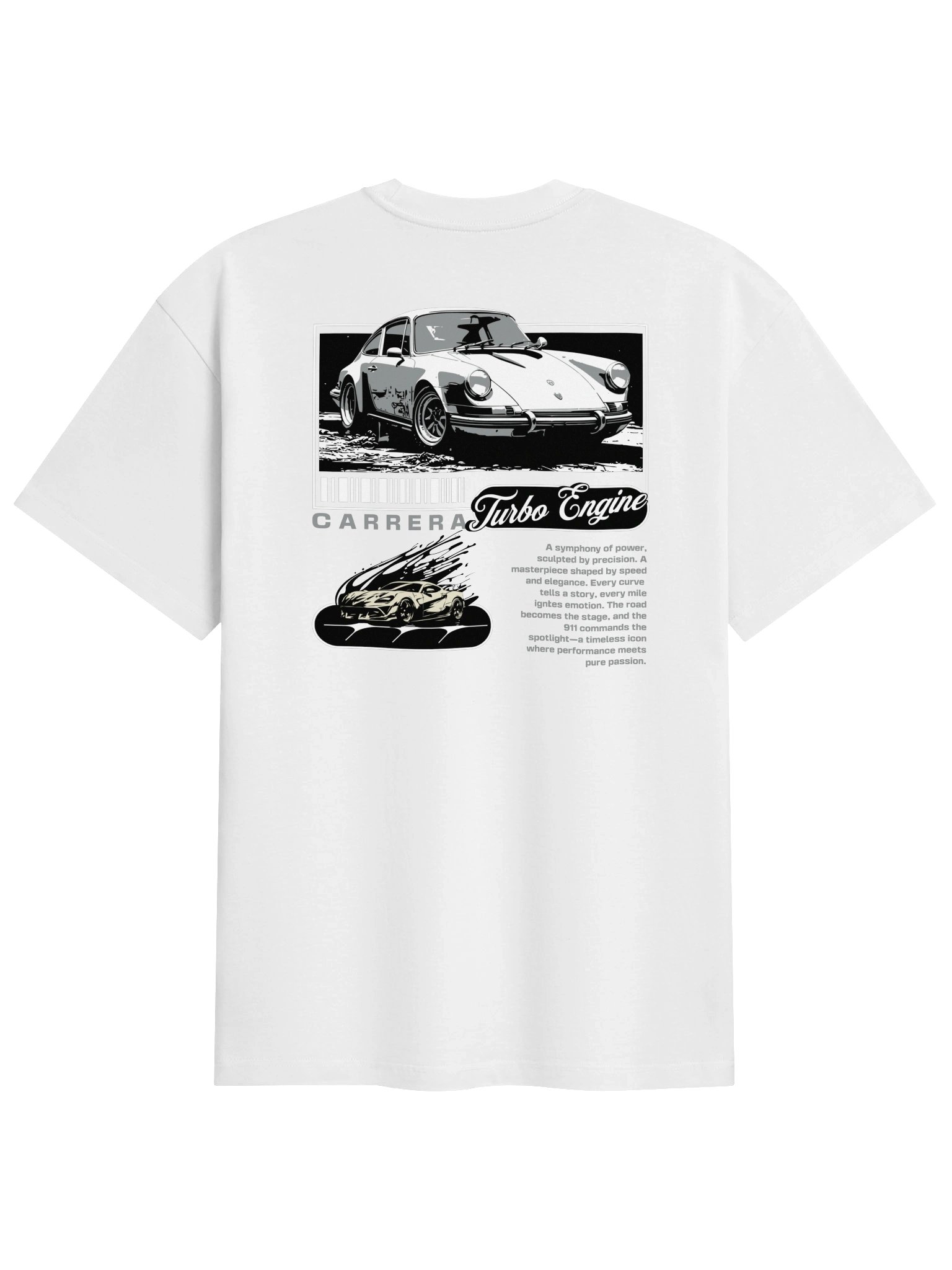 Signature Ink Black Oversized Box Tee product image (5)