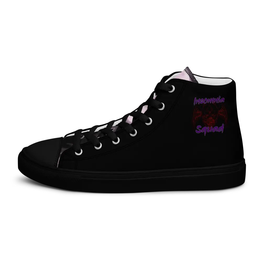 Men's Black Insomnia Squad Canvas Hi-Tops product image (8)