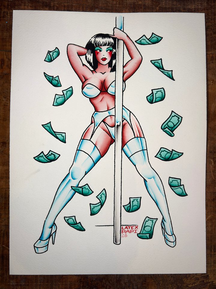 Ivory sugar - ORIGINAL PAINTING - 9x12 product image (1)