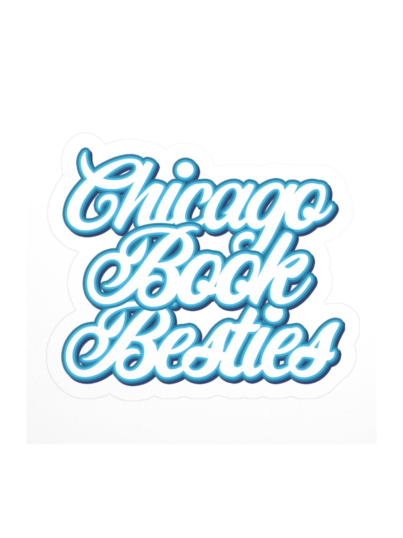 #ChicagoBookBesties Sticker product image (2)