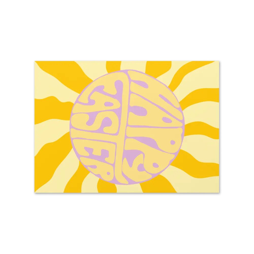 Happy Easter retro portrait greetings card product image (5)