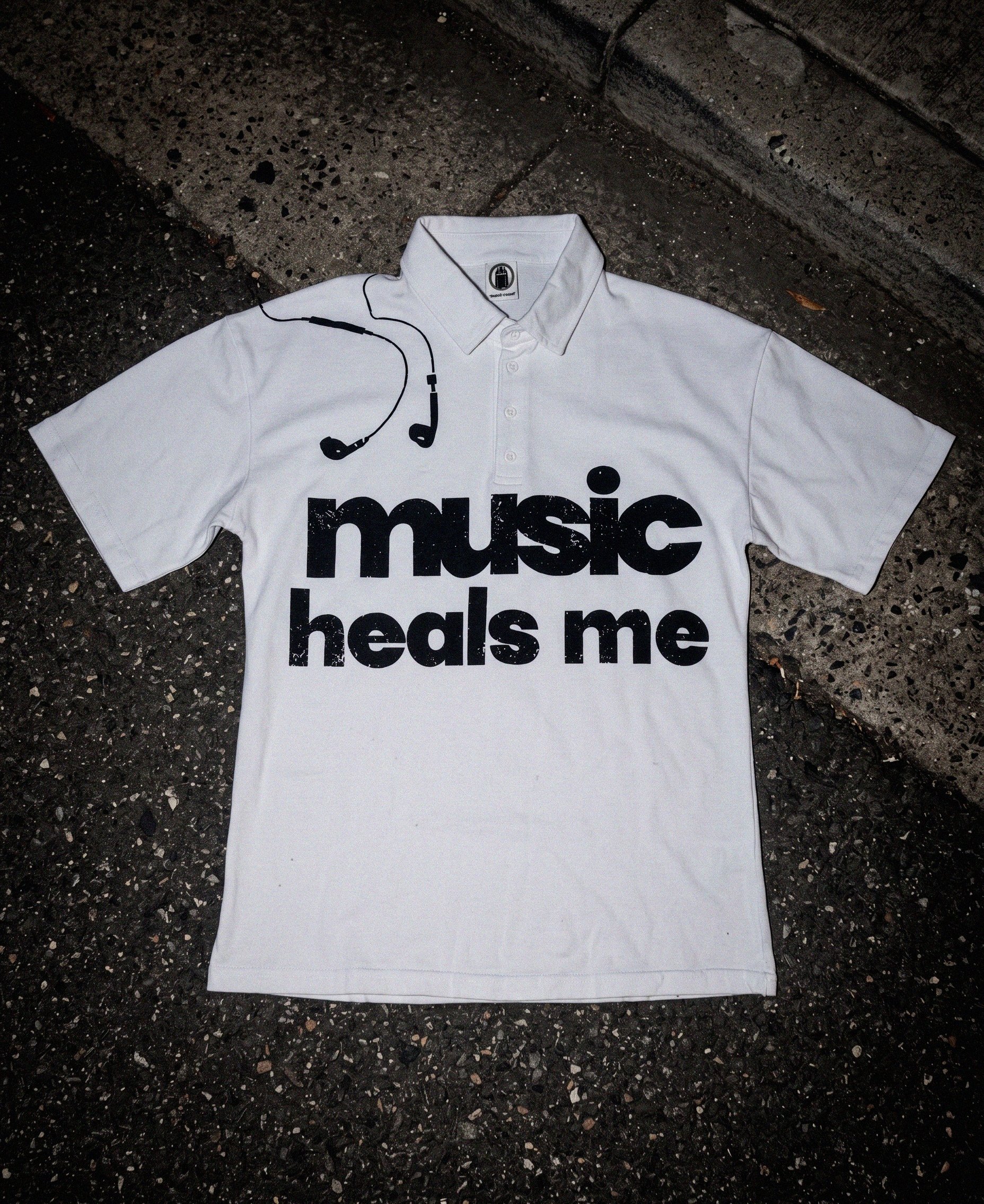 Music Heals Me Polo product image (3)