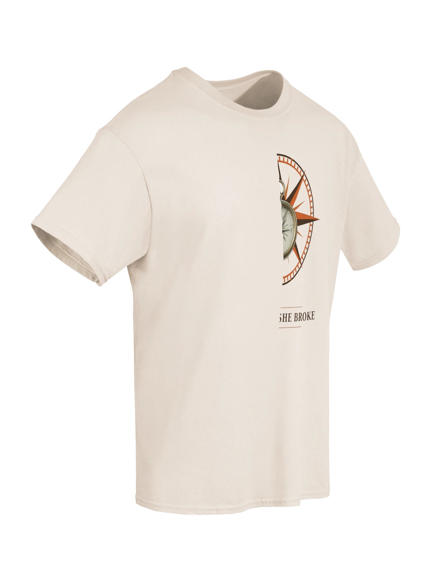 The Hours She Broke — Tee (Natural / Gold) product image (11)