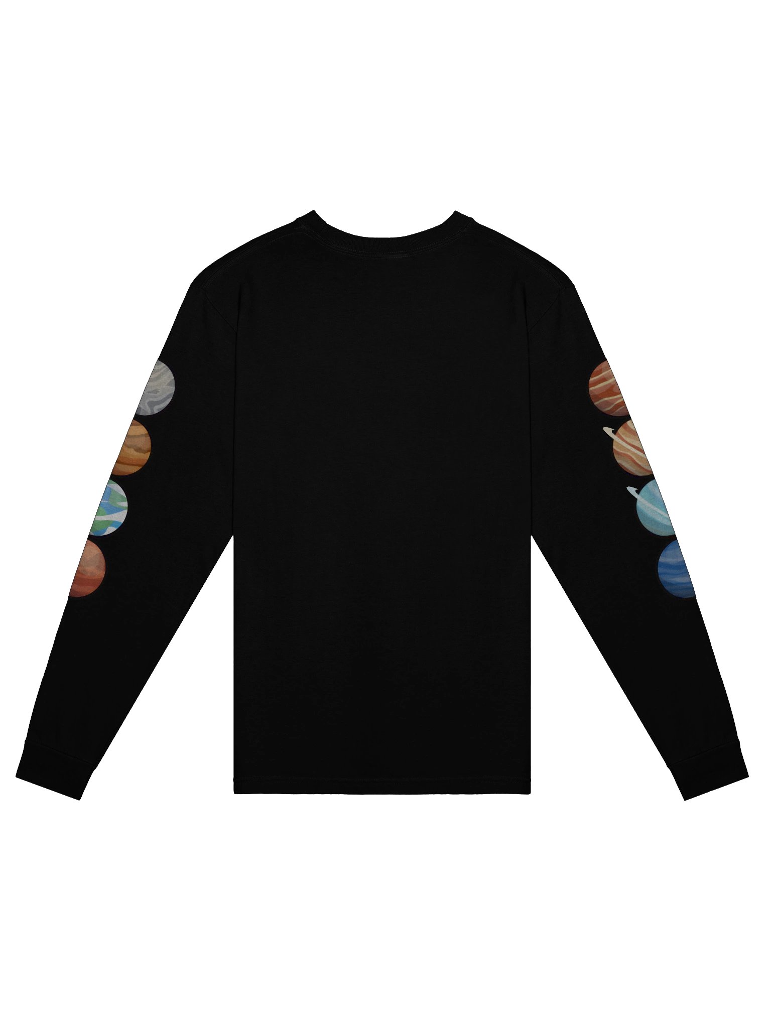 Cosmic Planets Long Sleeve T-Shirt product image (3)