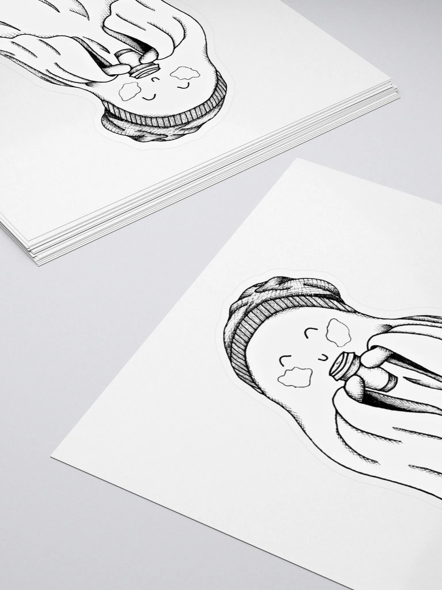 Caffeine Ghost Stickers product image (4)