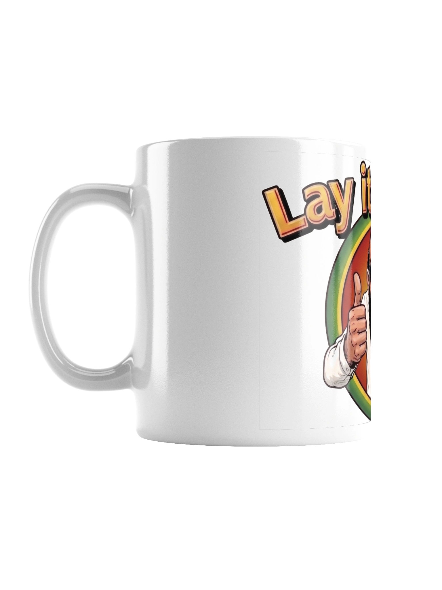 Lay It On Me Mug – Thumbs Up product image (1)
