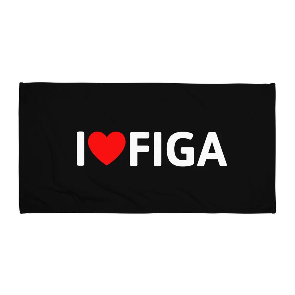 I ❤️ FIGA towel product image (1)