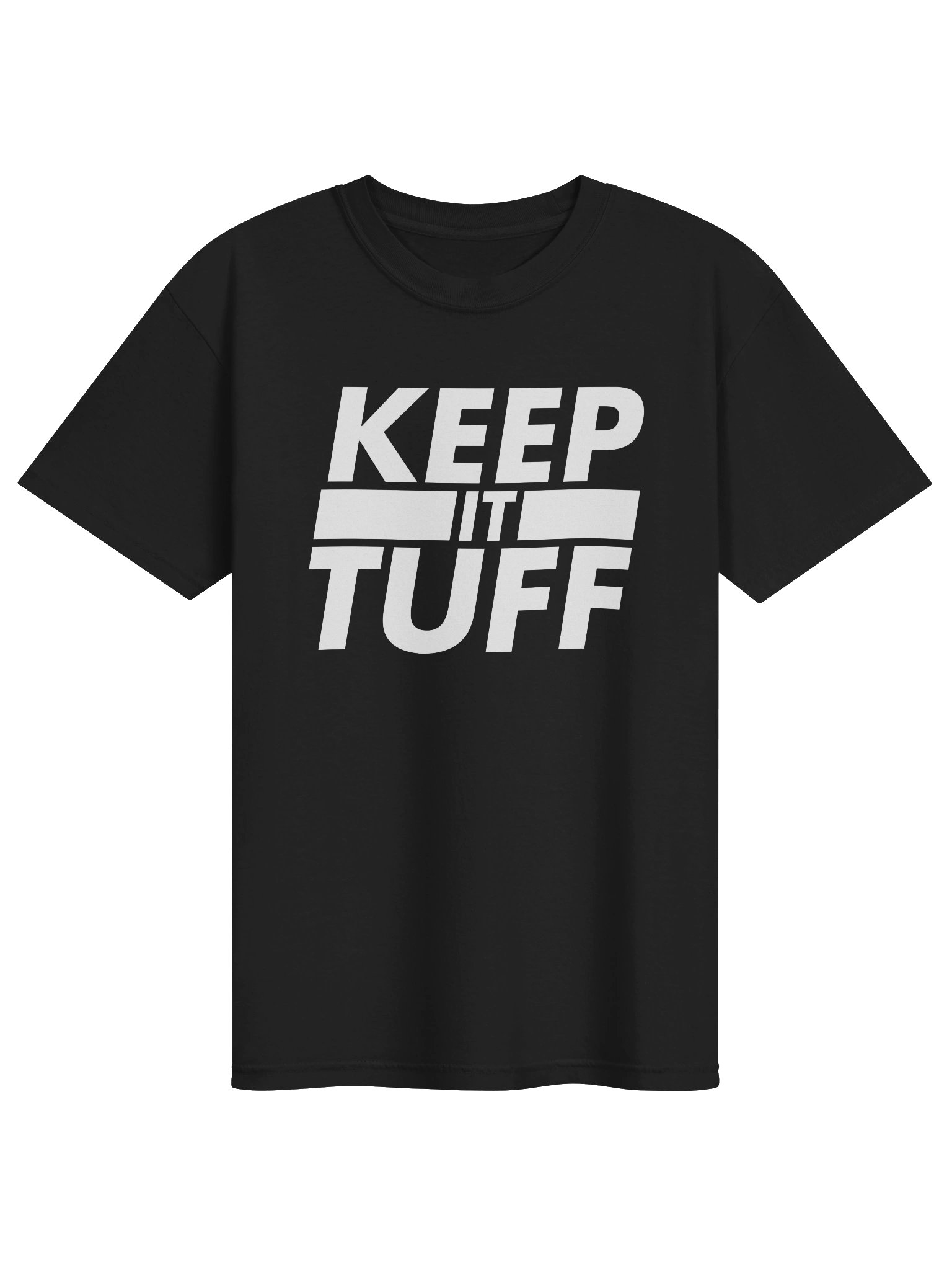 White "Keep It Tuff" T-Shirt product image (1)