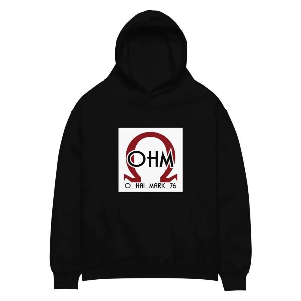 OHM Hoodie White BG product image (2)