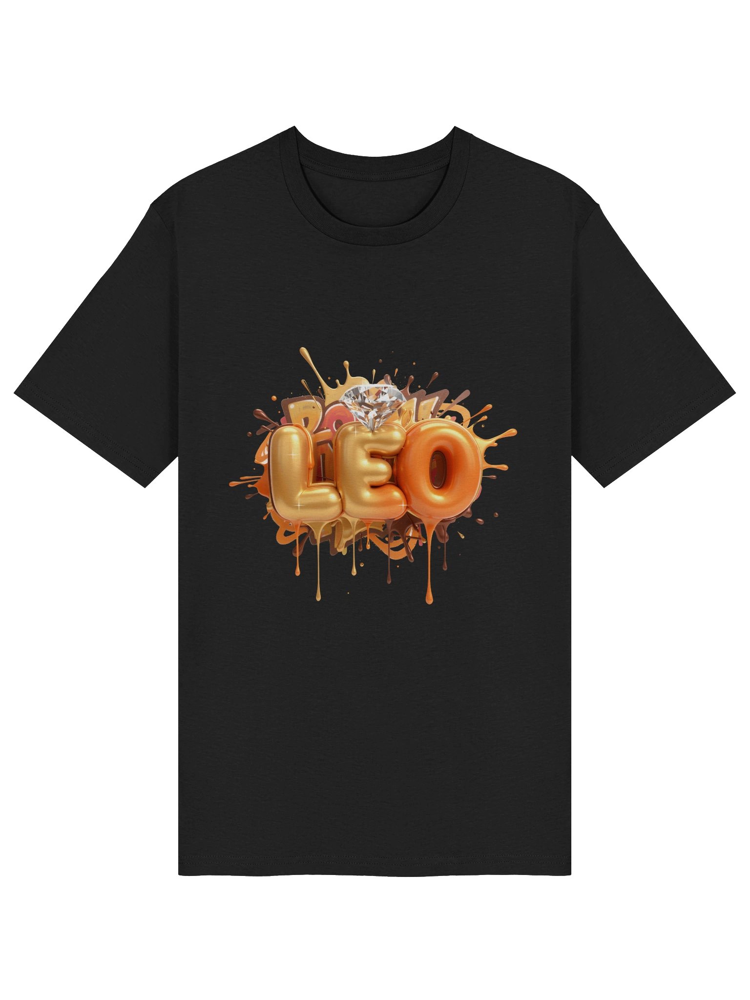 Leo Diamond Drip Graphic Tee product image (19)