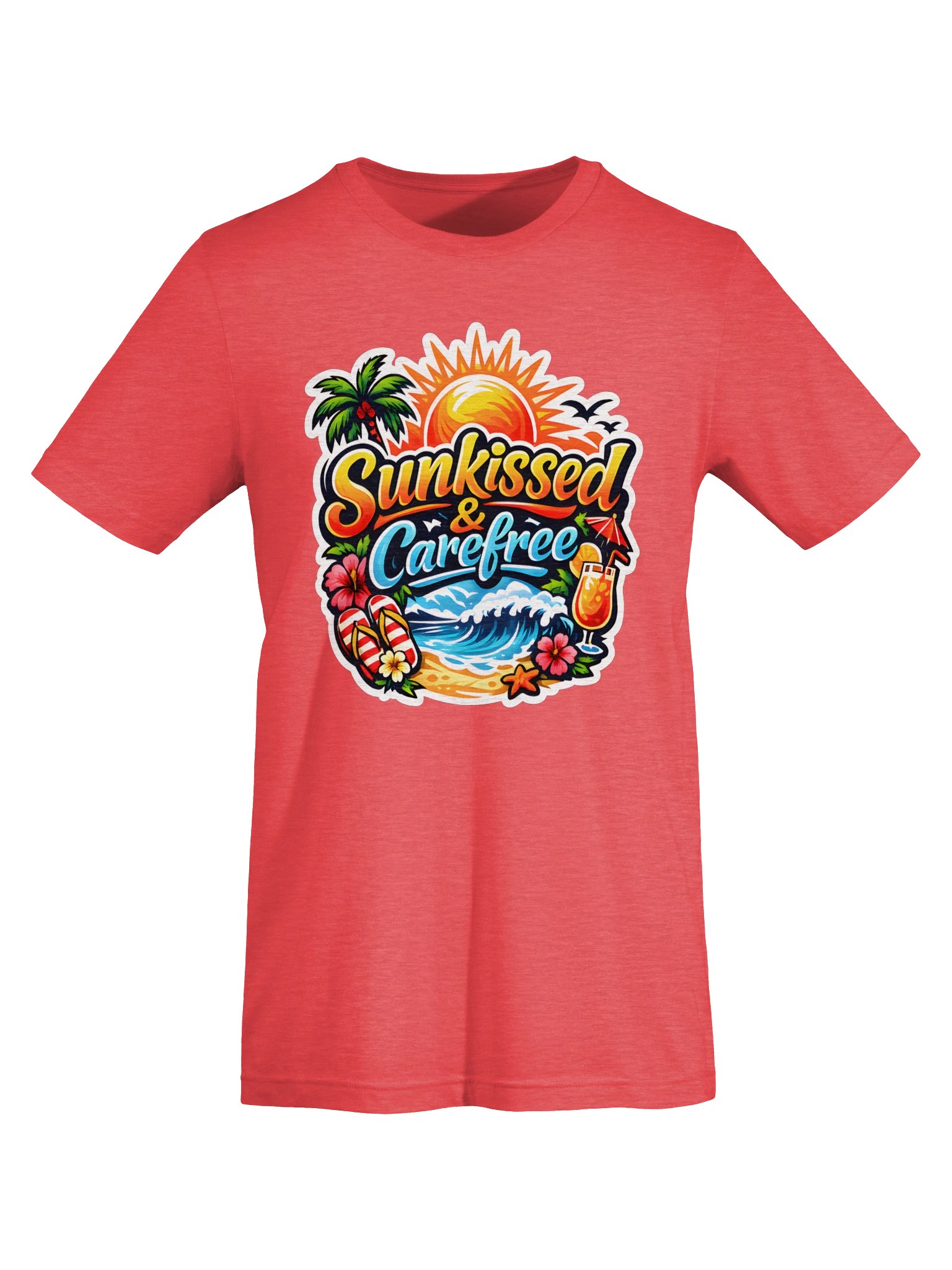 Sunkissed & Carefree Tropical Summer Tee product image (43)