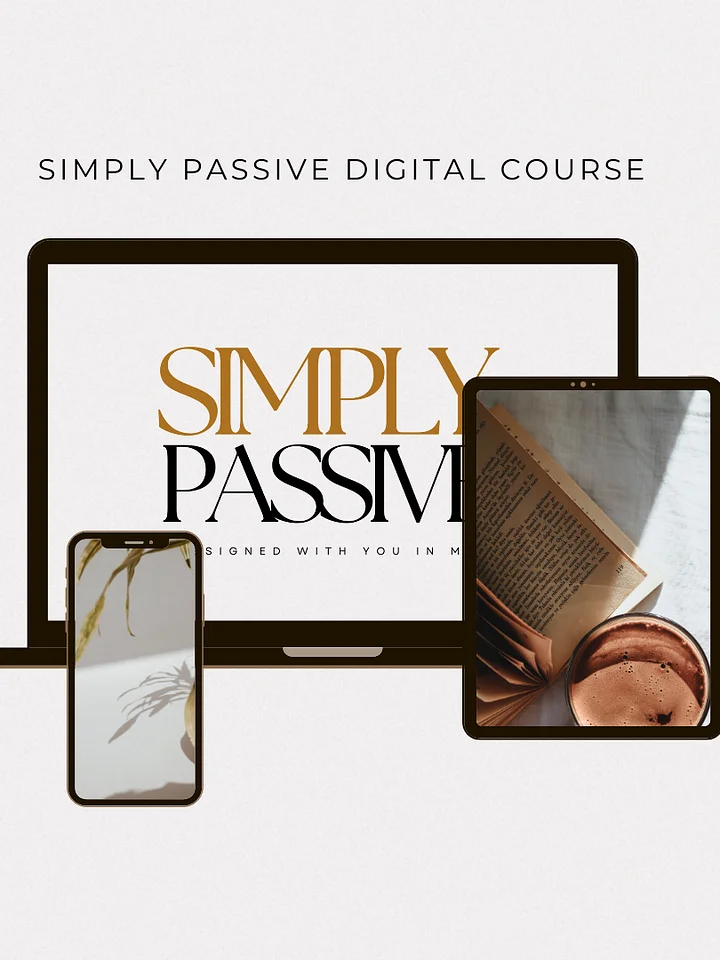 Simply Passive - Designed with You in Mind product image (1)