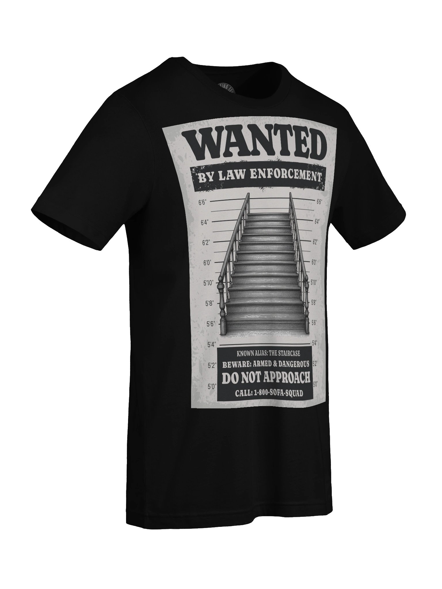 Wanted Staircase Suspect Tee product image (10)