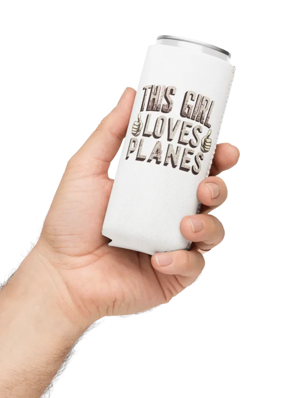 Vintage Plane Lover Can Cooler product image (6)