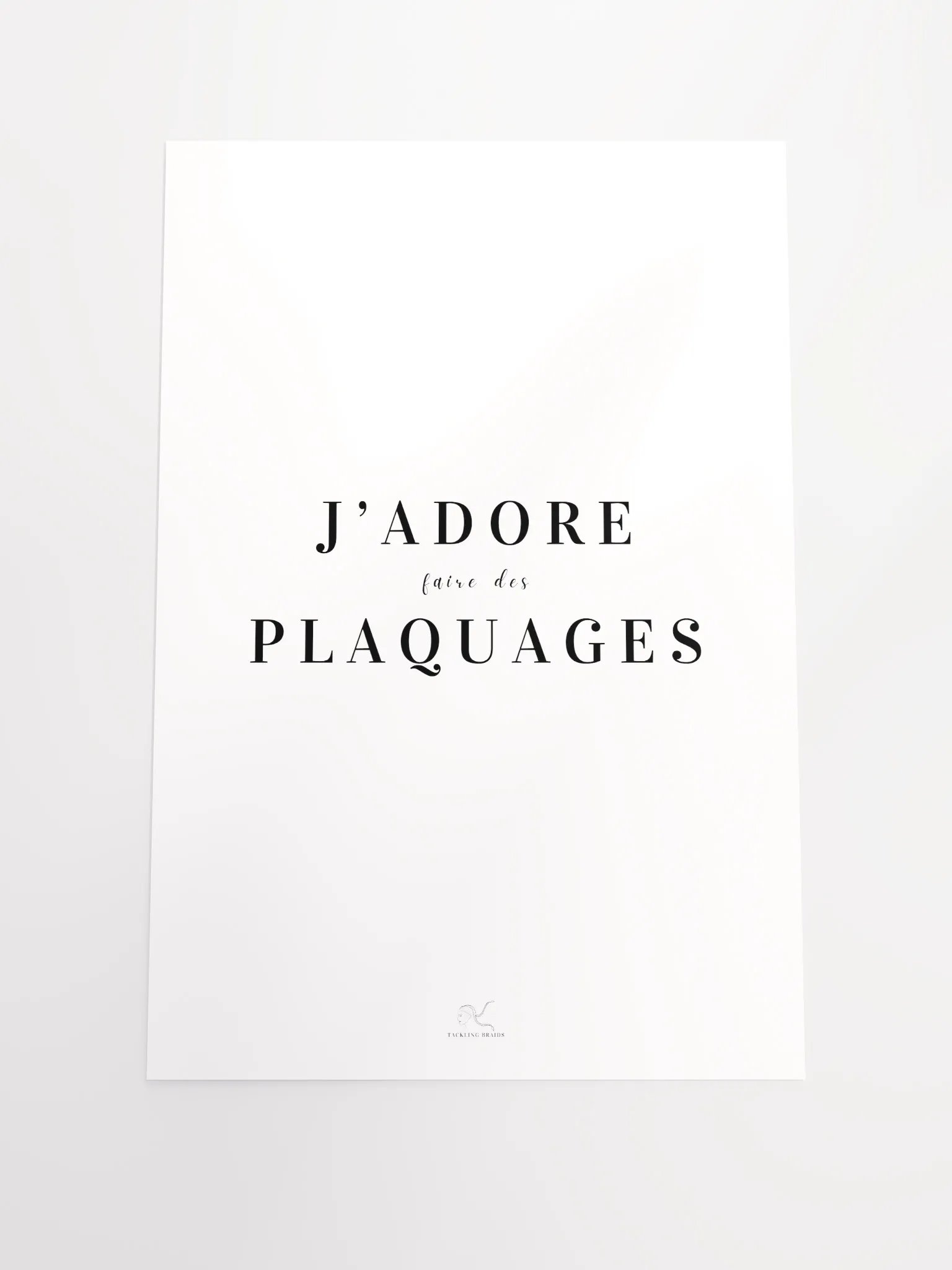 PLAQUAGES <3 Poster product image (1)
