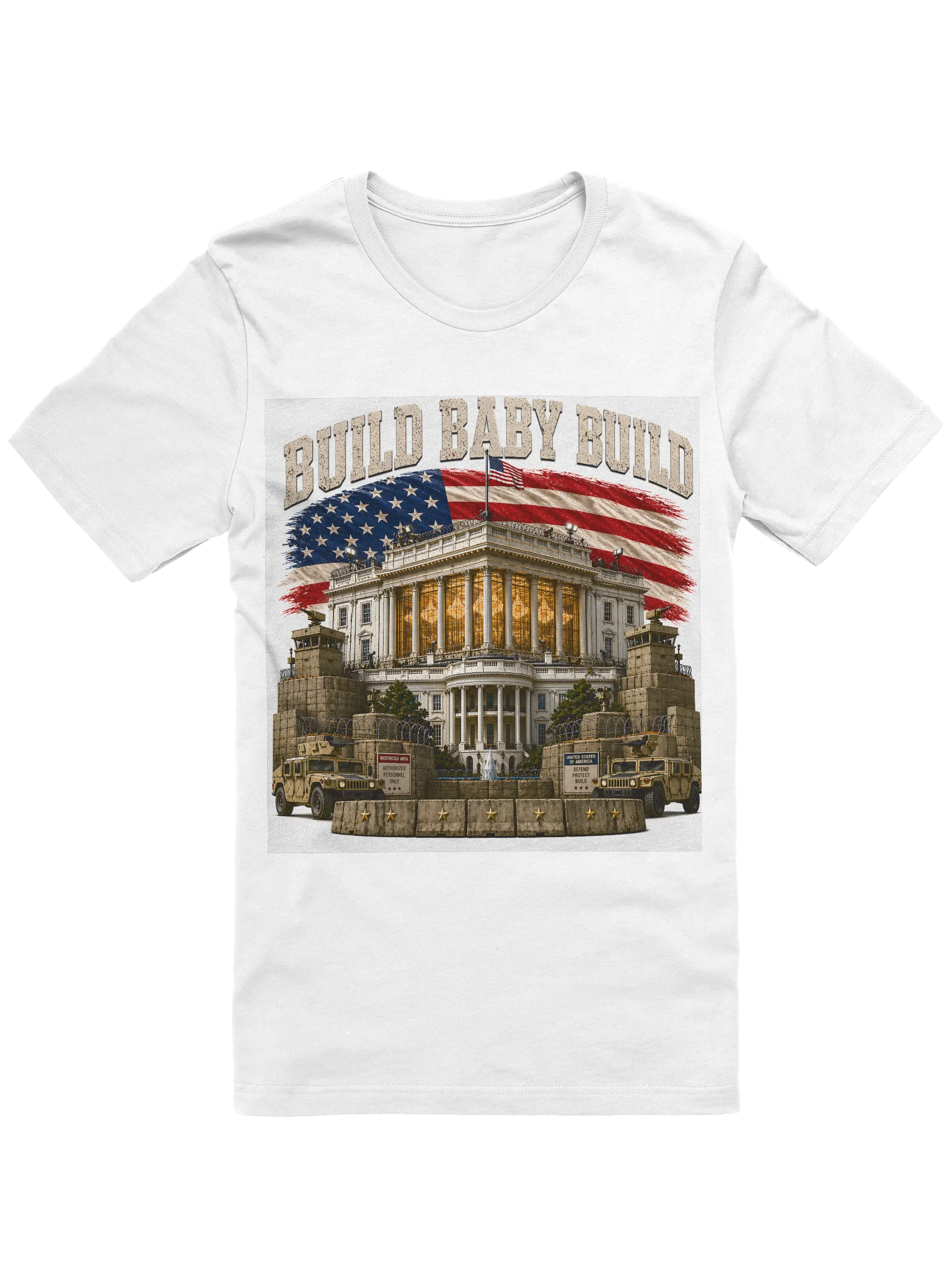 Women’s BUILD BABY BUILD — Fortified Ballroom Tee product image (1)