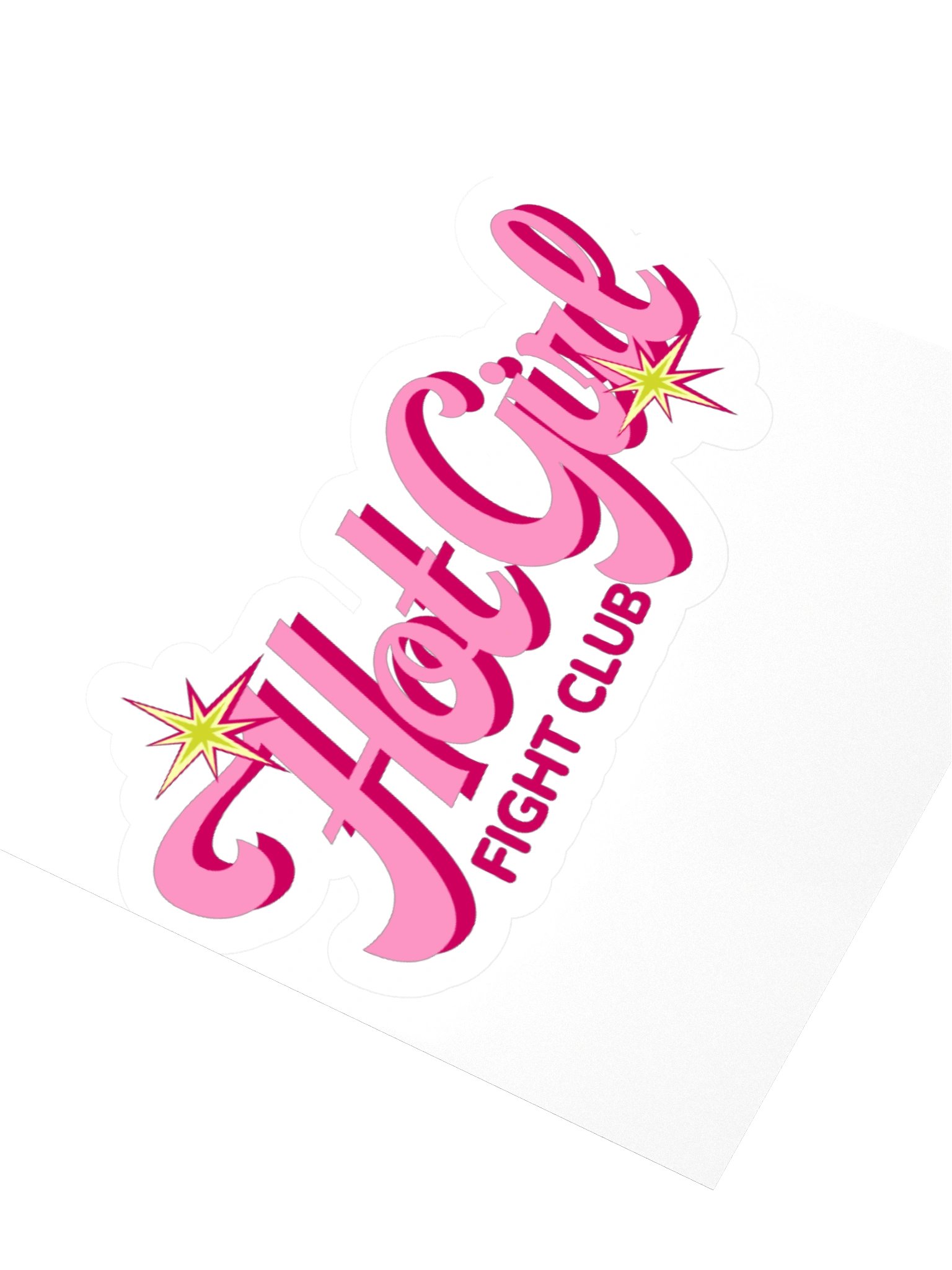 Hot Girl Fight Club Sticker product image (7)