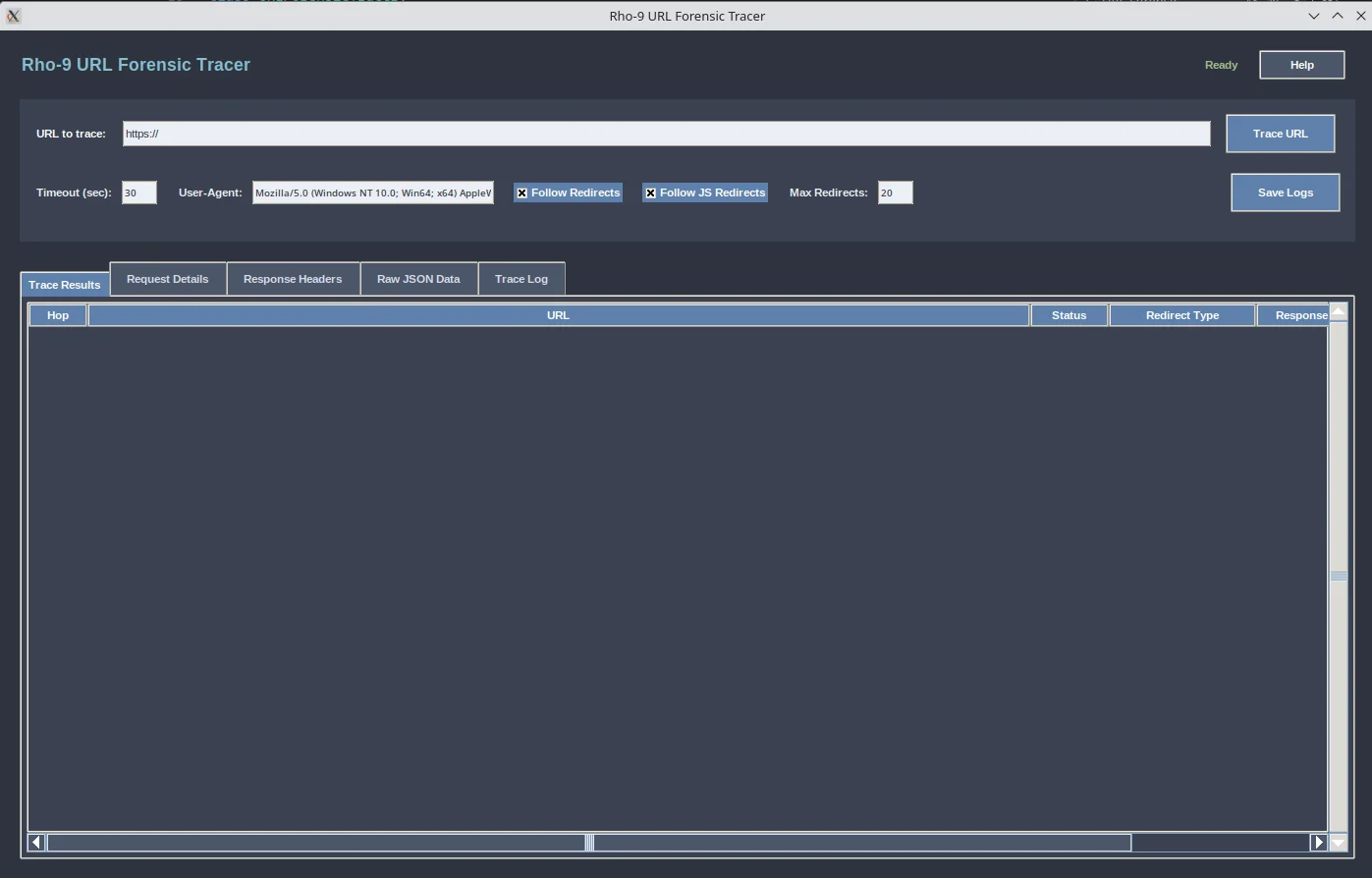 Rho-9 URL Redirect tracer(Linux+windows) product image (2)