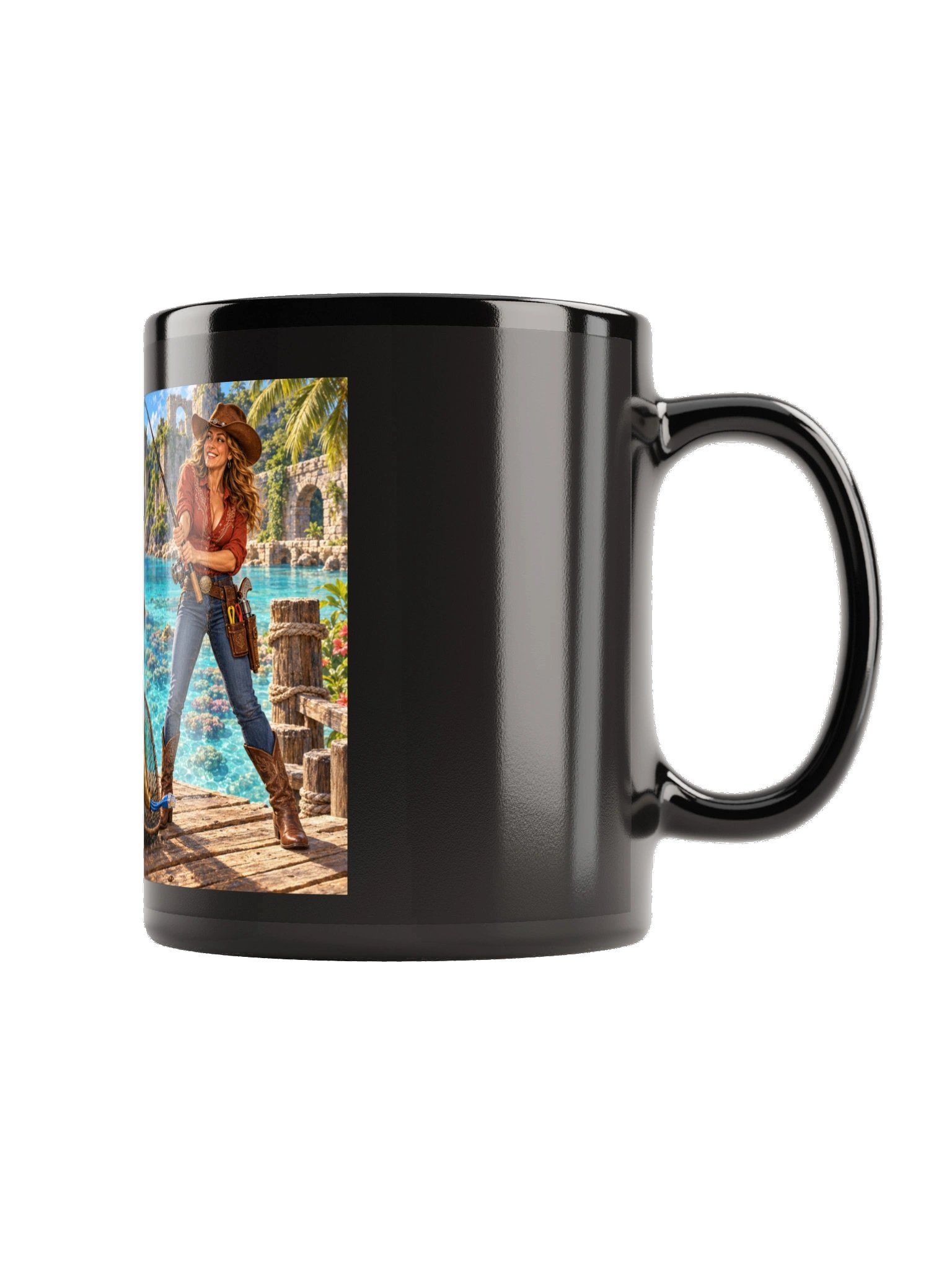 Phishing Expedition Black Mug product image (3)