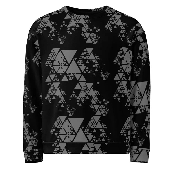 Black and Grey Minimalism Sweatshirt product image (1)