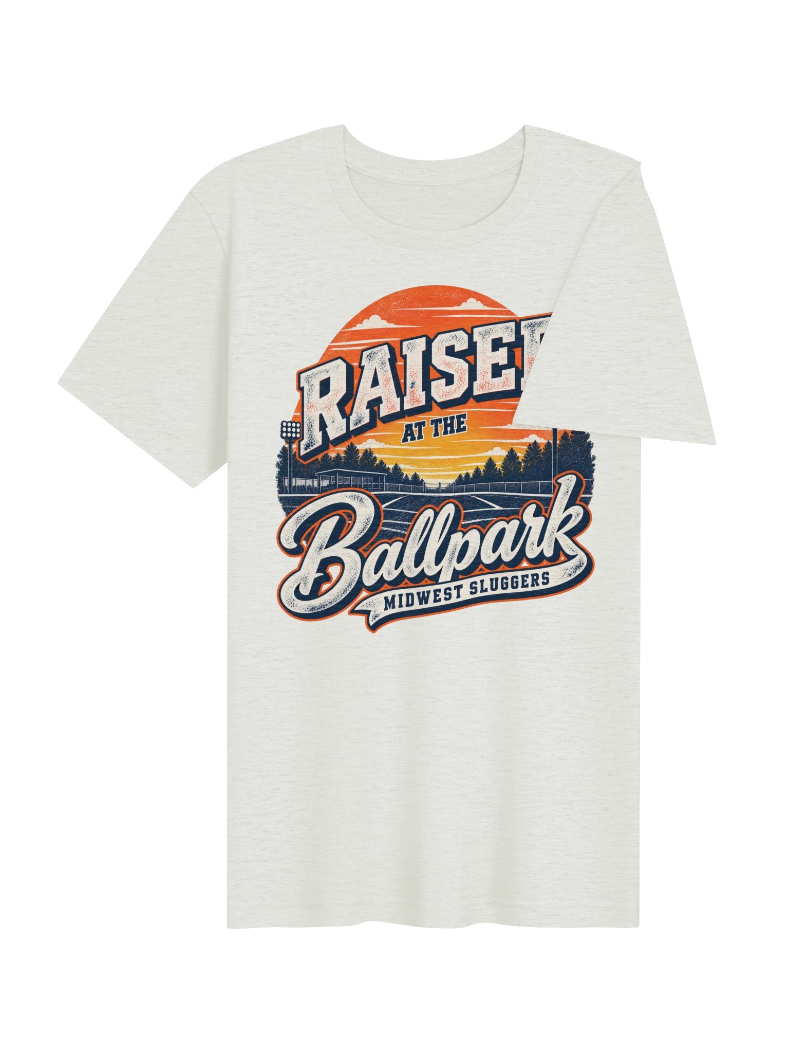 Raised At The Ballpark Unisex Supersoft Tee product image (33)